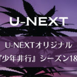 U-NEXT｜U-NEXTオリジナル『少年非行』シーズン1&2